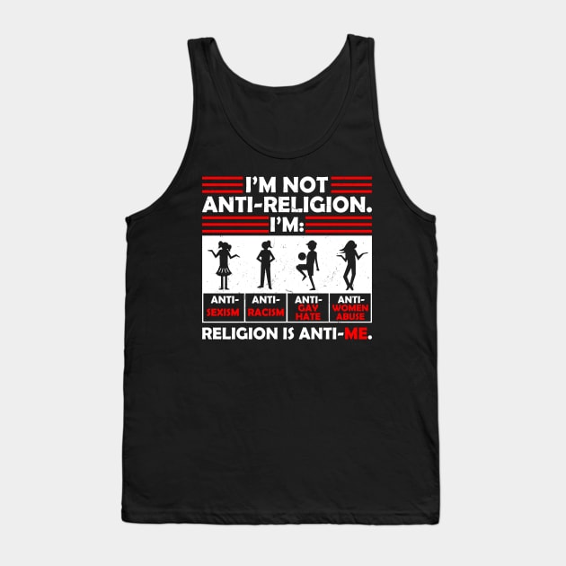 atheist religion Fsm atheists humor Tank Top by QQdesigns